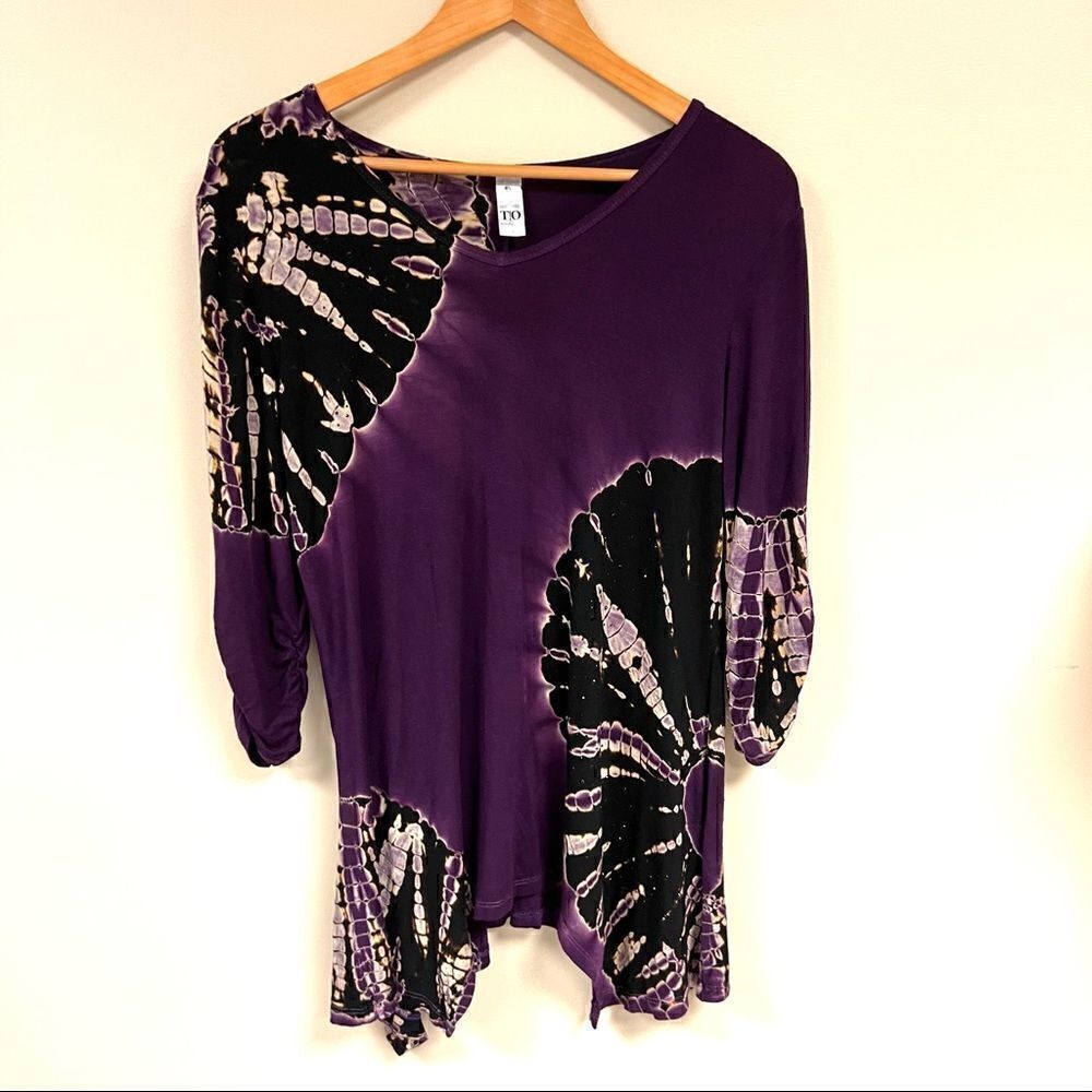 Thomas & Olivia tie dye boho top. Size P/L